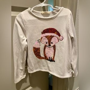 🎄 Cute Christmas Girl’s 🦊 Top✨